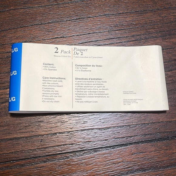 Women's New 3/4 Sleeve T-Shirt V-Neck Bright Pink Weatherproof Vintage Large - Picture 6 of 6